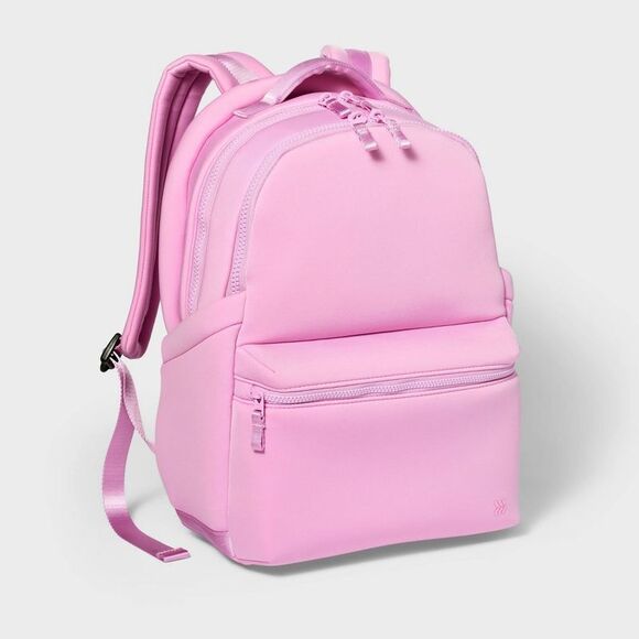 All In Motion Other - Open Box - All In Motion - Faux Neoprene 17" Backpack Pink - All In Motion️ Pink